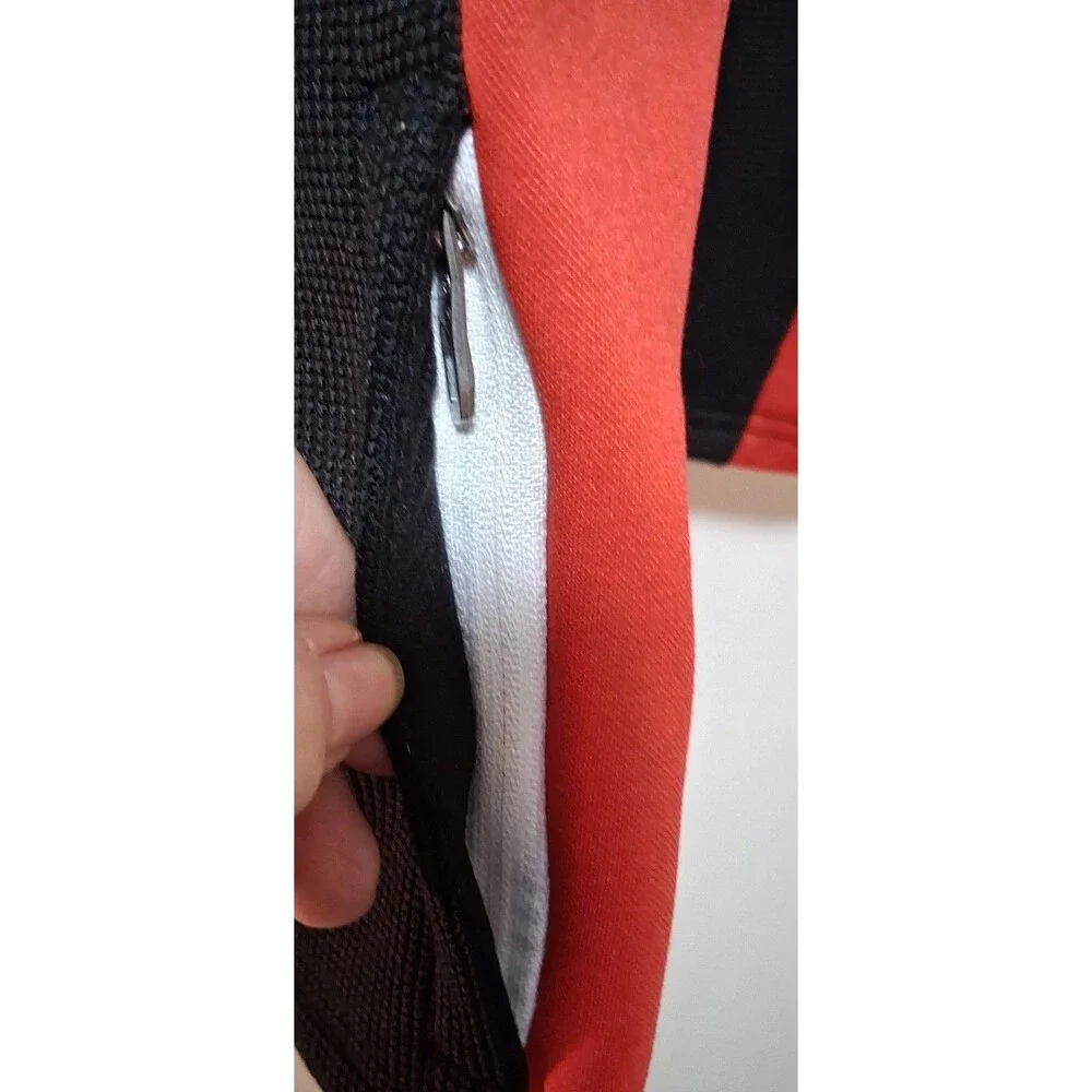 Spyder Boys Full Zip Ski Jacket Red Black Performance Fleece Snowboarding Sz  XL